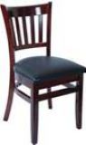 MKLD 6242 Wood Frame Slat Back Chair